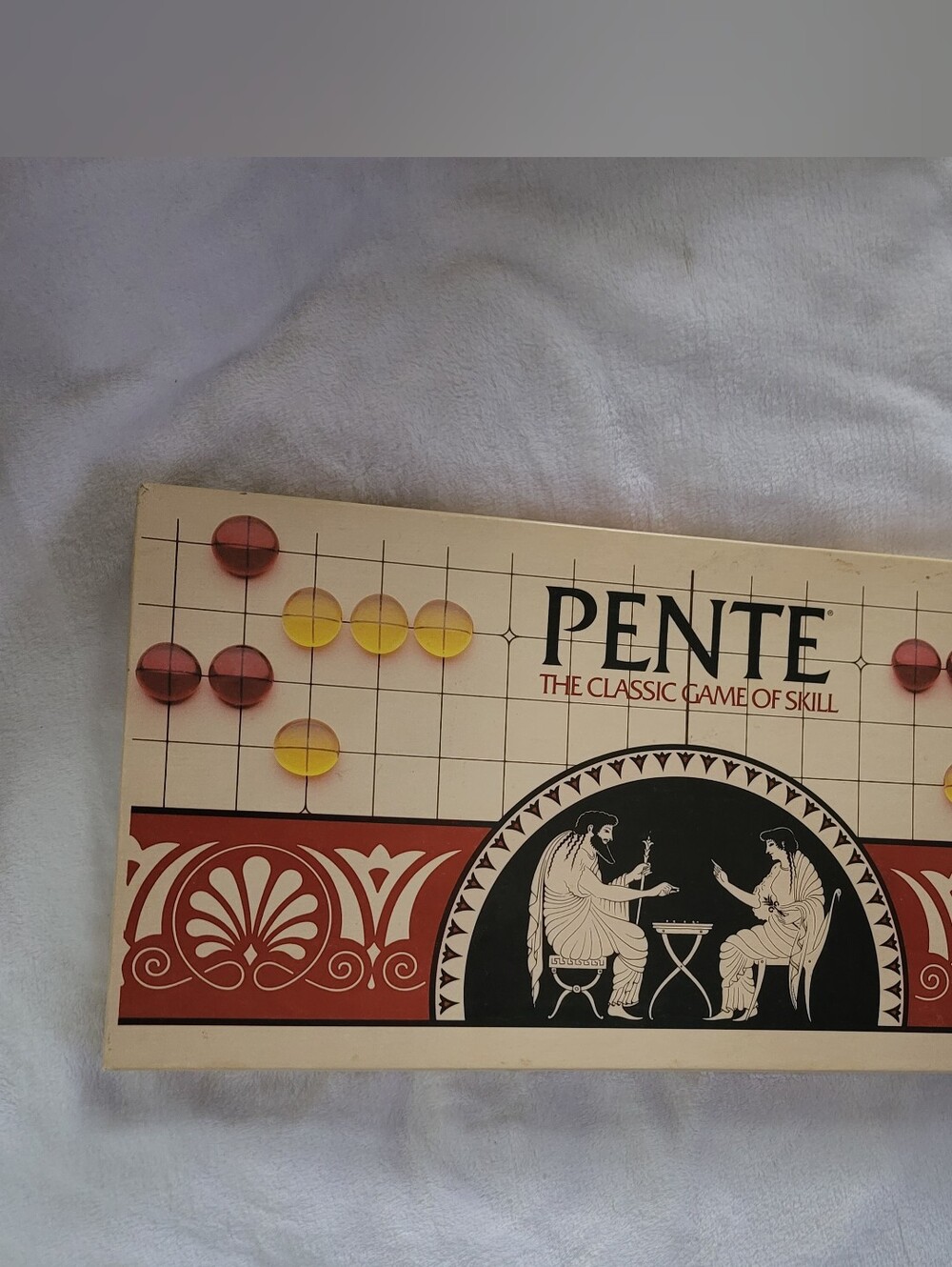 VINTAGE Pente 100% COMPLETE Parker Brothers 1984 Stones Classic Strategy Game